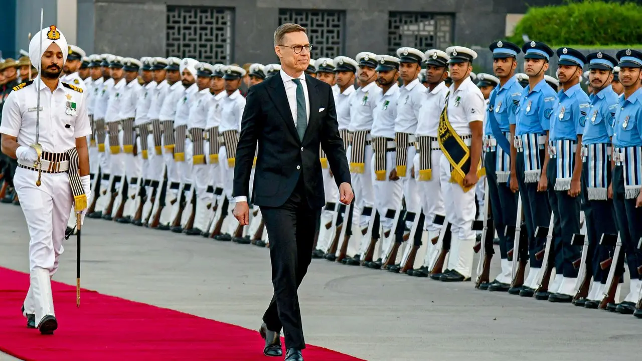 Finnish President Stubb begins 4 day visit to India to shore up strategic ties